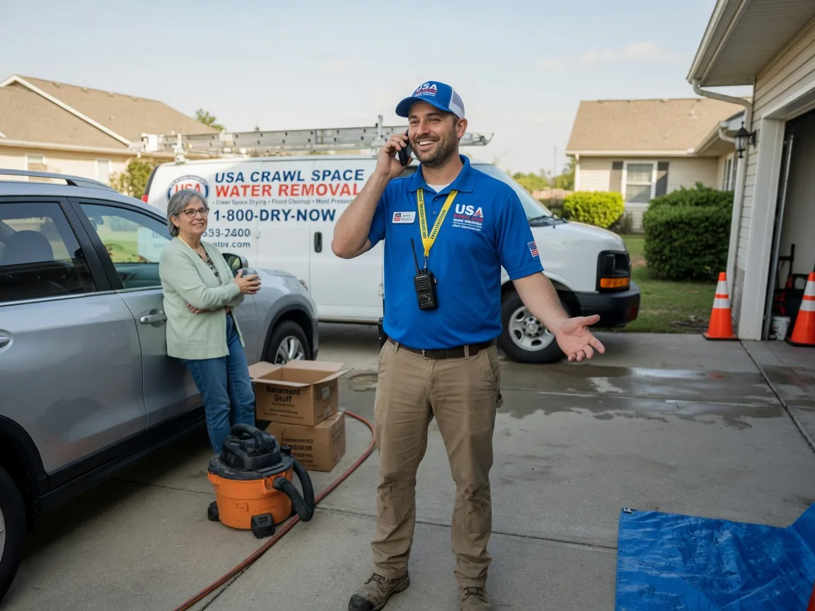 Crawl Space Water Removal Rayne, LA FAQs